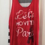 FINAL MARKDOWN Ladies sugar high tank top medium Red Photo 0