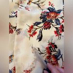 Kaii Los Angeles NWT Ivory Floral Kimono Jacket Size M White Size M Photo 8