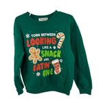 Wound Up  M christmas graphic sweatshirt looking like a snack holiday gingerbread Photo 0