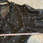 ✨ Women’s Black Silver Star Dress Small Photo 10
