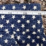 American Living  Women Jean Shorts Stars Size 8 Stars Blue White Photo 6