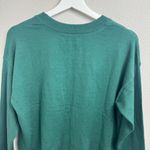 Rae Dunn  Merry Holiday Christmas Sweater Green Size Medium Photo 8