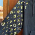 Disneyland full zip Black and Gold Hoodie Large Photo 1