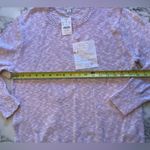 J.Crew NWT Women's Lilac Purple Beach Sweater Crew Pullover Coastal Casual S Photo 3