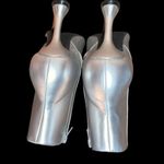 Open Edit  Blythe silver metallic booties! Nwot Photo 6