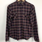 Scotch & Soda  Maison Scotch Red Plaid Shirt Crochet Elbows Photo 1