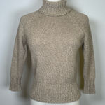 J. McLaughlin Silk Cashmere Blend Turtleneck Sweater Women’s Size Large Photo 0