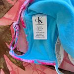 Calvin Klein cotton pink & blue flower bralette Photo 2