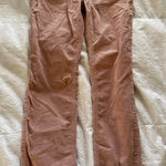 Free People Women’s  Pink Frayed Hem Pants size 26 Photo 0