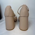 Chunky Block Heels Square Open Toe Ankle Strap Sandals Women’s 8.5 wedding Photo 4