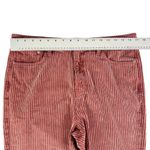 Topshop  MOM Jeans Dusty Rose Pink Corduroy Size 34 Photo 3