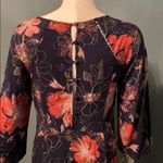 Free People  Navy Eyes on You Printed Floral Dress Photo 5