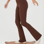 Aerie  Real Me Xtra High Waisted Brown Bootcut Leggings Photo 0