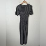Favorite Daughter Day to Night Stripe keyhole Dress black small Photo 6
