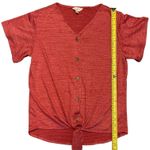 Weatherproof Vintage Red Button Front Shirt Size Small NWOT Photo 4