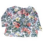 HD in Paris Anthropologie Bloomfield Floral Tee Blouse with Pockets Size L Photo 3
