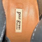 Paul Green Munchen Black Leather LaceUp Open Toe Women's Sandals Handmade size 8 Photo 9