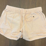 Old Navy 💜 Linen Blend Baby Pink Shorts Photo 0