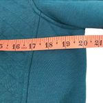 L.L.Bean Quilted Full Zip Sweatshirt Women M Teal Cozy Outdoor Everyday Travel Photo 10