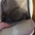 White and Red Baseball Stitch Women's Crossbody Bag Photo 3