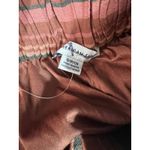 American Eagle  Outfitters Pants Womens Striped Tie Waist Casual Rust Size‎ S Photo 3