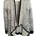 Romeo + Juliet Couture  Open Front Waterfall Ombre Knit Sweater Photo 4