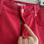 Sandro  Paris Cropped Red Denim Jeans, Size 38 (EU) / Size 8 (US) Photo 8