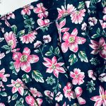 Unique Vintage Vintage 80s/90s Whitefish Bay checkered plaid floral printed high waisted shorts Photo 3