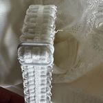 LE MYSTERE White Bridal Sophia Lace Bodysuit Size 32B #2397 White Photo 13