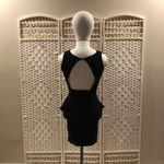 Lulus Form Fitting Mesh Peek-A-Boo Cut Out Mini Dress Size Small Photo 5