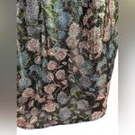 J.Crew NWT  Collection Silk Blend Tie-Neck Top in Shimmering Floral Jacquard‎ XS Photo 4