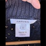 Carven boxy cable wool sweater small Blue Photo 4