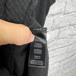 DKNY  Womens Black Stretch Ribbed Pullover Swim Cover Up Dress Size M New Photo 4