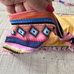 Hobie Smock This Way Bandeau Bikini Top NWT size Medium Striped Halter Neck Photo 6