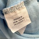Bardot The Drawstring Sweater Medium Cropped Baby Blue Photo 5