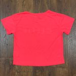 Divided H&M Celfie hot pink crop top Photo 2