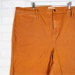 Madewell Emmett Wide-Leg Crop Pants Burnt Sienna, Size 37 Style J8985 Photo 6