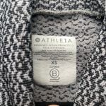 Athleta  Black Gray Long Sleeve Turtleneck Shirt Outdoor Mockneck Women's size XS Photo 3