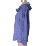 Mossimo Womens Hoodie Sweatshirt Pullover Cowl Neck Relaxed Fit Blue Small Photo 2