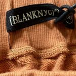 BLANK NYC Leopard Print Drawstring Lounge Shorts Womens XS Brown Tan Cotton Blend Photo 3