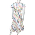 Color Me Courtney Women’s Dipping Dot Minnie Dress Polka Dots Sz 4 White Photo 6