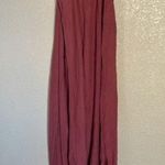 Wishlist Small Burnt Orange Crochet Halter Maxi Dress EUC Photo 4