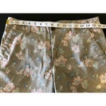 Gap Floral Print Women's mid rise cotton stretch chino shorts preppy minimalist Photo 5