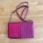 Karl Lagerfeld  Fuchsia Quilted Crossbody Bag Photo 1