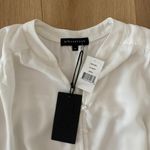 Gibson NWT  Look Long Sleeve Off White Blouse Photo 1