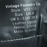 Vintage Foundry Co womens Naomi Tall Boots size 8 New Black Suede Lace Up Photo 4