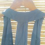 Anthropologie  Silence + Noise M Black Beaded Gypsy Vest Photo 2