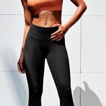 Ewedoos XL Black High Waisted Leggings Pockets Workout Athleisure Gym Active Photo 0