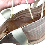 Kate Spade  Blush Pink and Cream Logo Print‎ Tote Bag Photo 8
