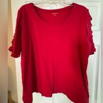 kim rogers Great condition  red top. Size XL. Photo 0